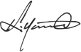 CEO signature